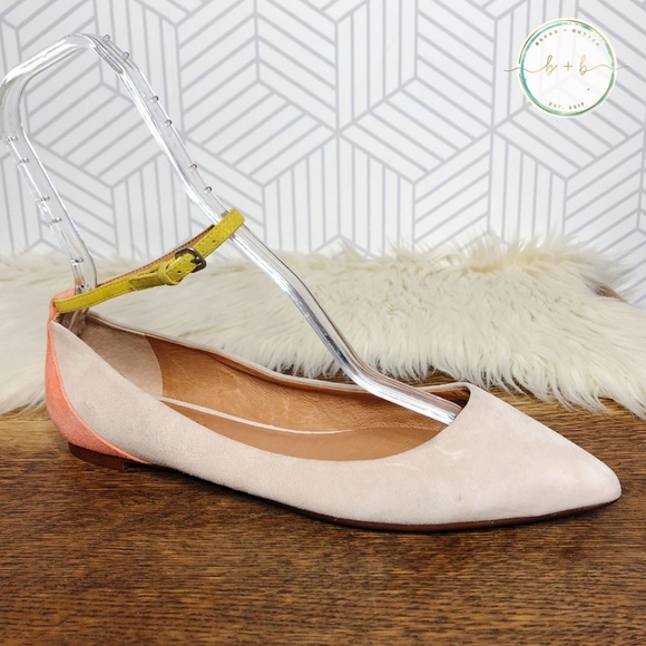 Madewell Shoes - Madewell City Skimmer Leather Point Toe Flats